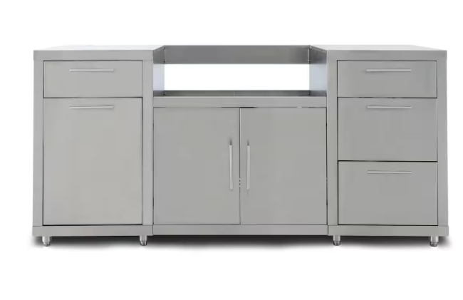 Outdoor Kitchen Cabinet Island